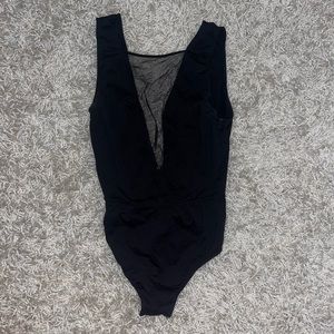 Victoria secret black bodysuit